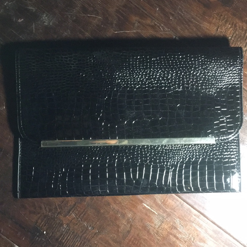 Small Pleather Clutch